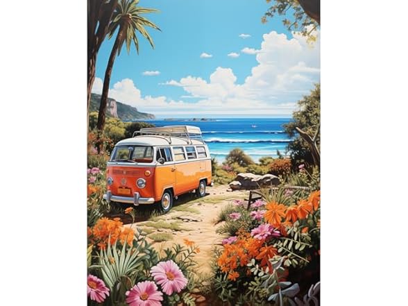 KURUMi Art DIY Paint by Numbers