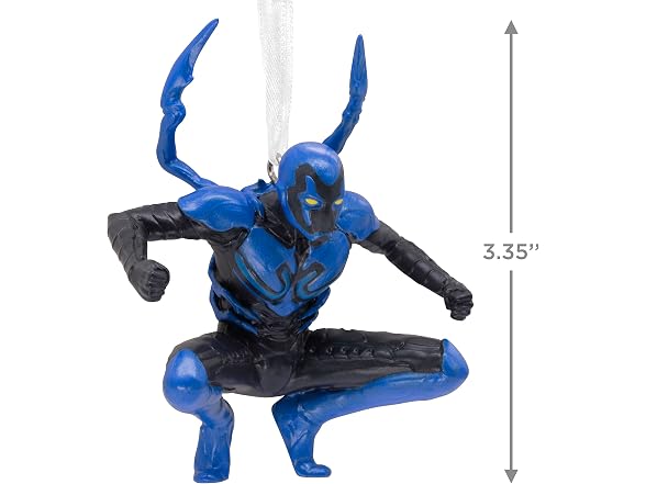 Hallmark DC Blue Beetle Christmas Orname - Gallery 4