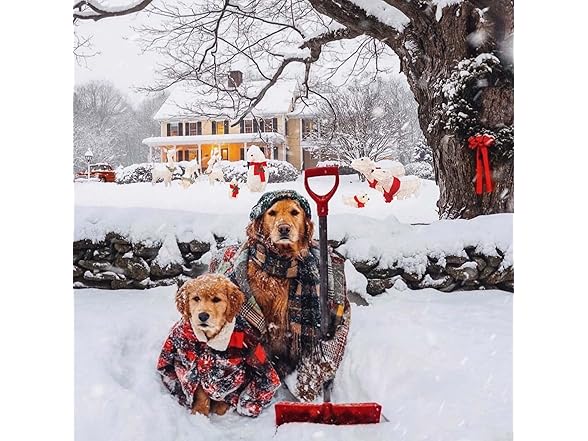 Top Treasures 3PC Lighted Polar Bear Family White