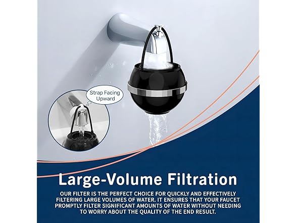 Beati Faucet Bath Filter for Tub