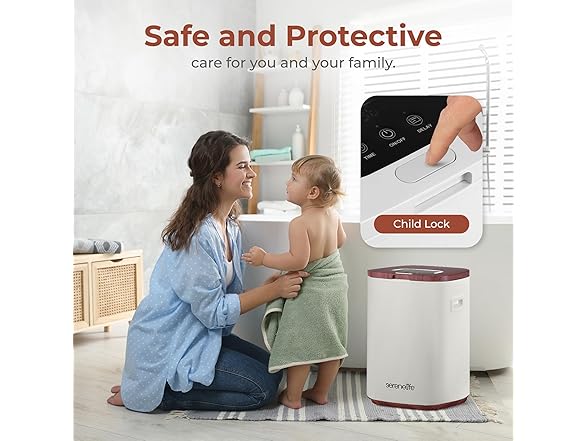 SereneLife Towel Warmer - 23L Capacity