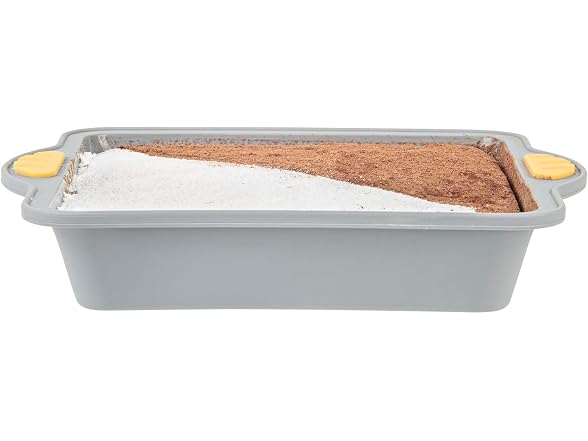 Restaurantware Square Gray Silicone Cake Pan