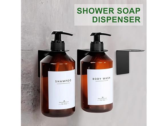 Wall-Mounted Shampoo Dispenser