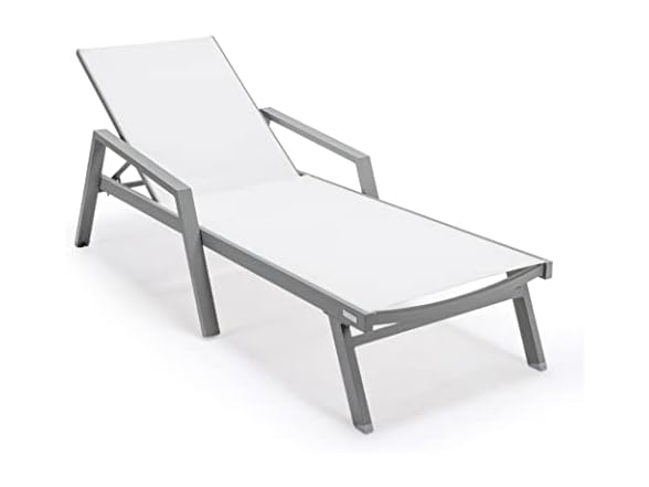 White/Grey with Arms