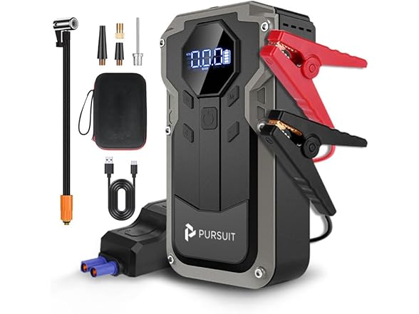 Pursuit R67 Pursuit Jump Starter with Air Compressor