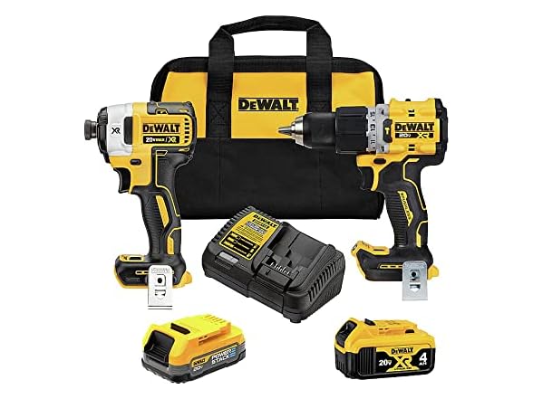 DEWALT DCK249E1M1 20V MAX XR Hammer/Impact Kit