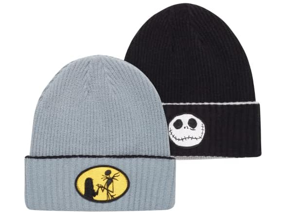 Disney 2 Pack Beanie: Jack Skellington