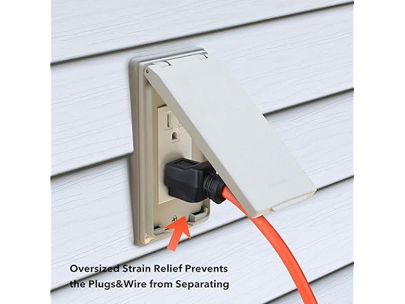 HBN 100-Foot Heavy-Duty Outdoor Extension Cord 16/3