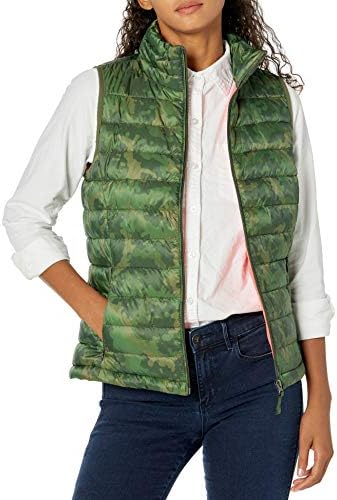 Amazon Essentials Womens Water Resistant Packable Puffer Vest
