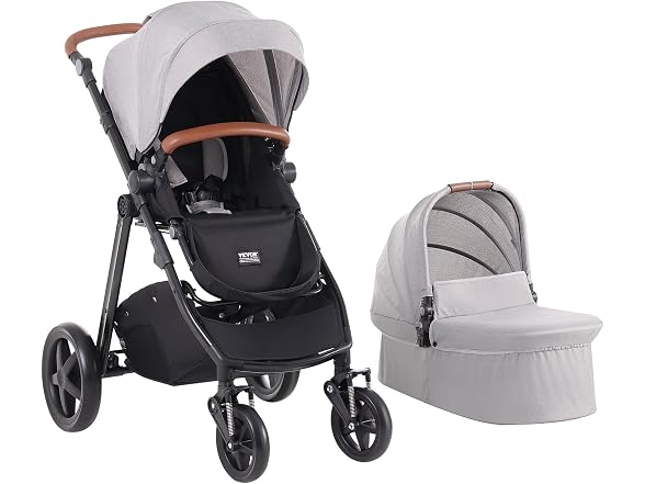 Travel System Stroller with Infant Light
