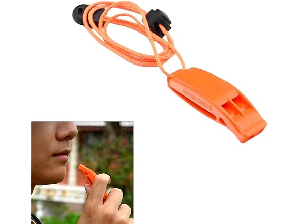 Shurhome (2 Pack) Survival Whistles