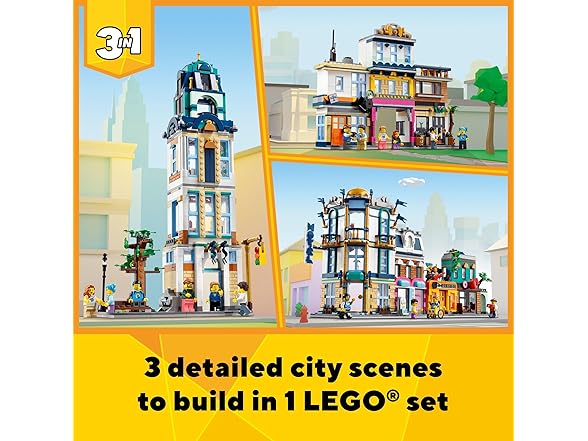 LEGO Creator Main Street 31141 (Open Box)