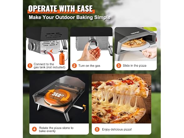 Gas Outdoor Pizza Oven