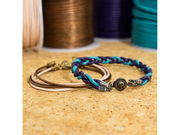West Coast Paracord 1.5mm Genuine Round Leather Cord Strips