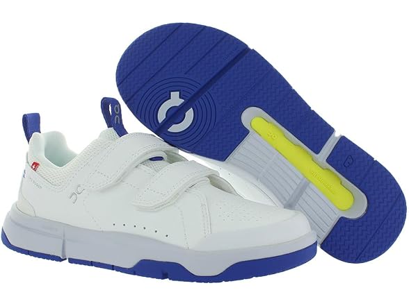 White/Indigo