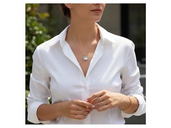 Moissanite Diamond 16 Pendant Necklace