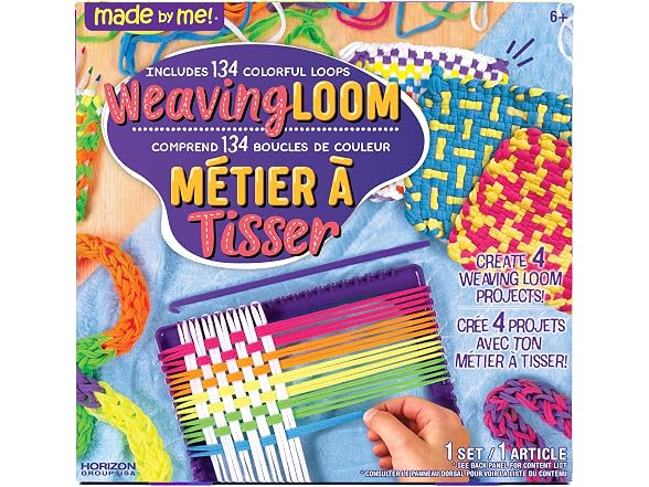 Made by Me Weaving Loom 136-Pc Color Loops