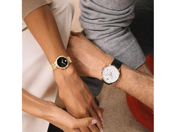 Movado Women's Classic Gold-Tone PVD with Watch