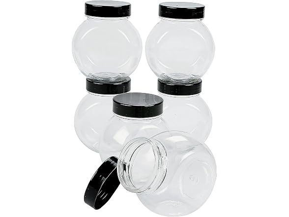 Round Storage Bottle - Crafts for Kids and