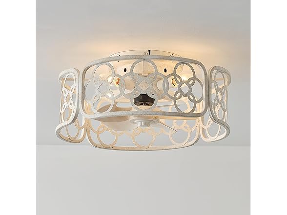 Parrot Uncle 18.1 Inch Caged Ceiling Fan with Light