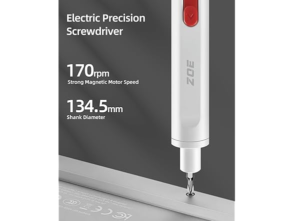 ZOE Electric screwdriver cordless set,40-in
