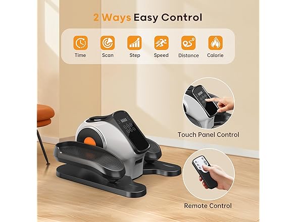 HitGo 2-in-1 Under Desk Elliptical