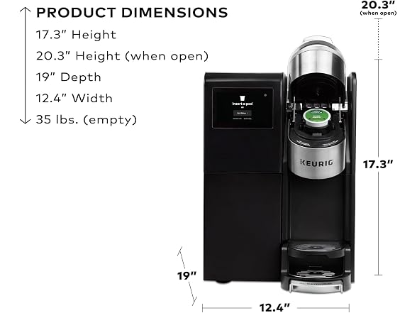 Keurig K-3550 Single Serve Commercial Coffee Maker