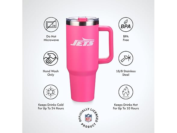NEW YORK JETS (40 Ounces) Officially NFL