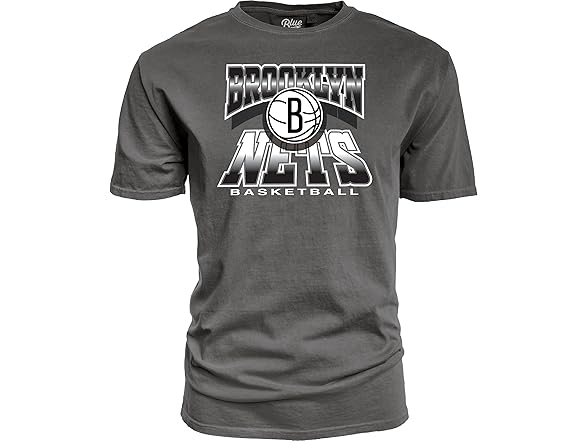 BROOKLYN NETS T-Shirt Ringspun Team Color Icon (Medium)