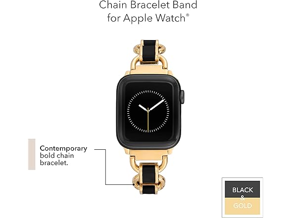 WITHit Anne Klein Chain Apple Watch Band