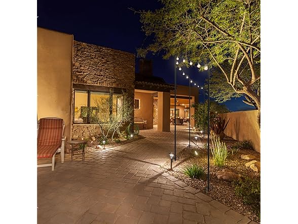 Xbrigh String Light Poles
