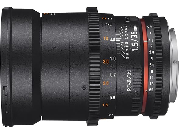 Rokinon 35mm T1.5 Cine DS Lens Canon EF