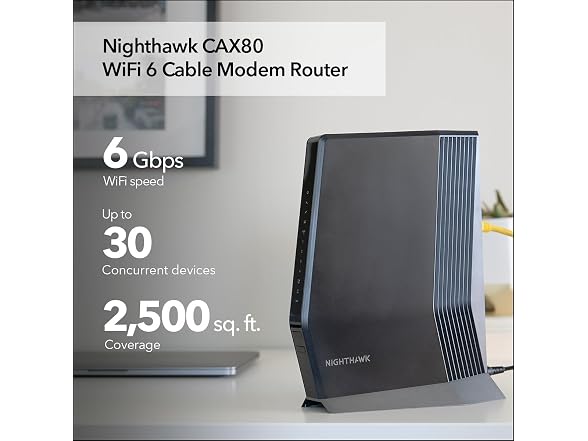 Netgear CAX80-100NAR NETGEAR Nighthawk AX600 WiFi D