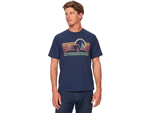 Marmot Bivouac Tee Navy (M)