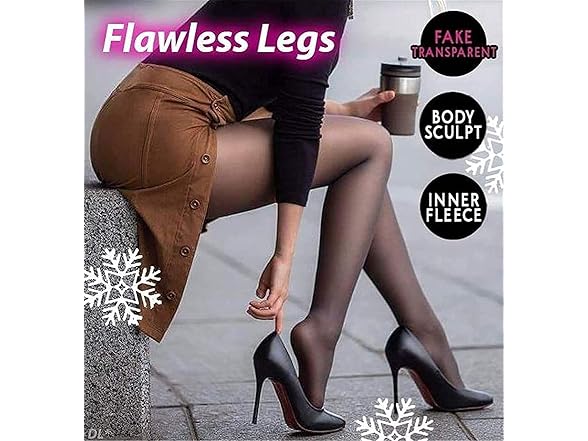 SHINsuke Women Winter Warm See Through 
