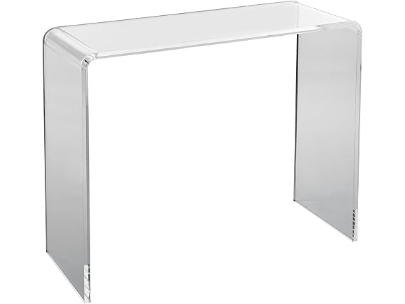 Acrylic Console Table, Clear Acrylic End Table