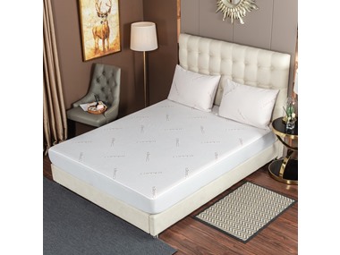 $21.99, Was $69.99, 68% Off! Copper Infused Waterproof Mattress Pad dealfomo