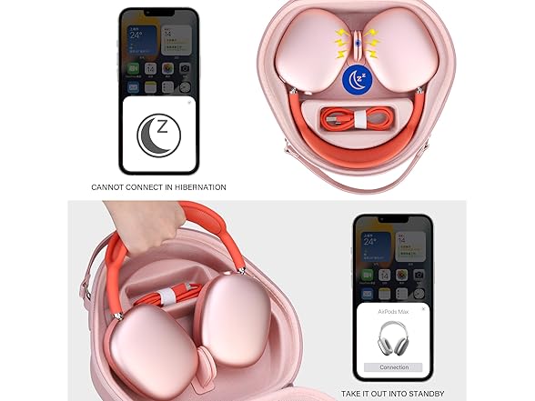 Supmay Smart Case for Apple AirPods Max