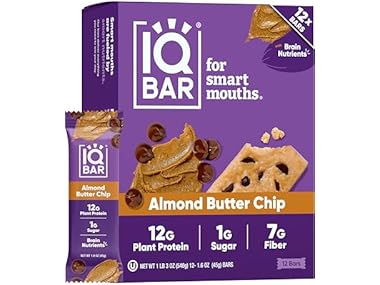 $31.99, Was $49.99, 36% Off! 24CT IQBAR Clean Plant Protein Bars - Almond Butter dealfomo