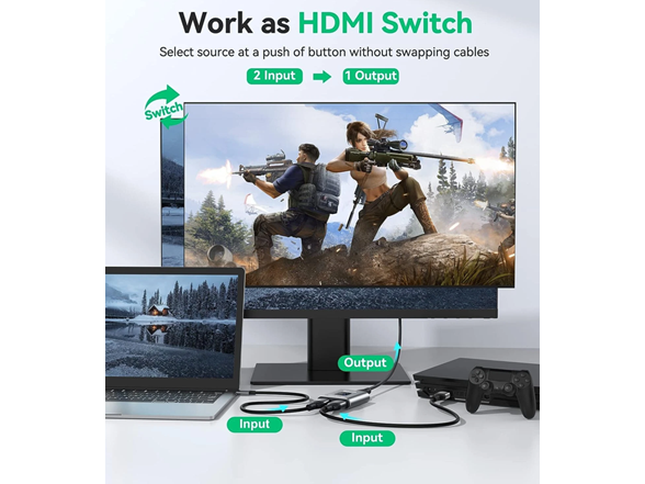 Bi-Directional 4K HDMI 2.0 Cable