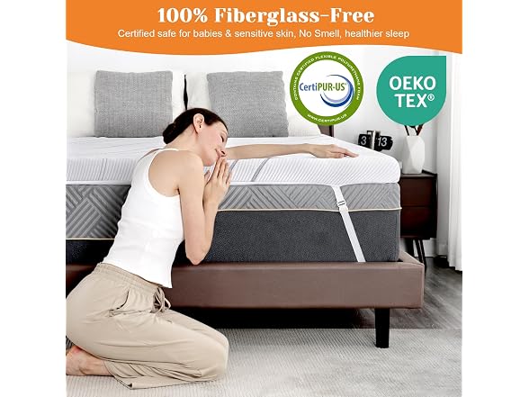 Extra Firm Mattress Topper 4 Inch Queen Size