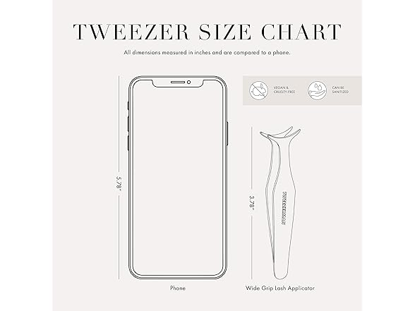 Tweezerman Wide Grip Lash Applicator
