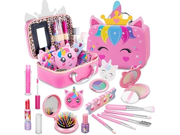 Hollyhi B09JG1441T Kids Makeup Kit