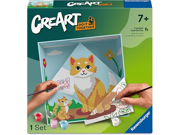 Ravensburger CreArt Do It Together: Cat