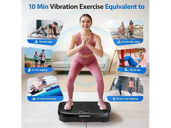 Glorygym Curved Vibration Plate - Gallery 2