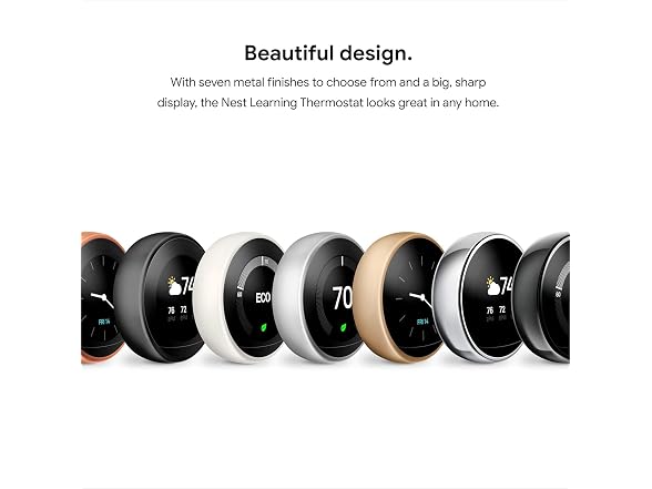 Google Nest 3rd Gen Learning Thermostat