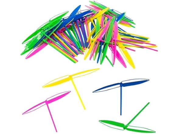 Dragonfly Spinners, 8 Inch, Pack of 48