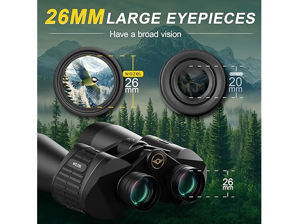 Wozel 20x70 Binoculars High Powered