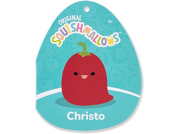Squishmallows Original 12in Christo The Red Chili Pepper - Gallery 6