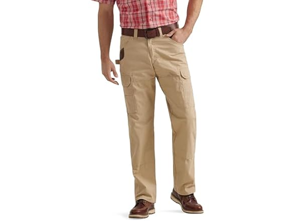 Wrangler Riggs Workwear Men's Ranger Work Utility Pants, Cornstalk